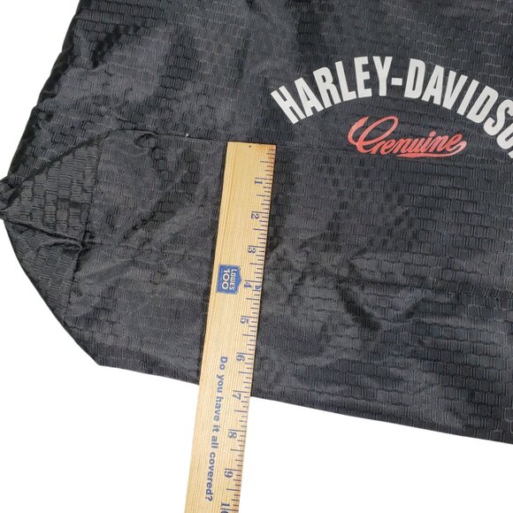 Harley Davidson Tail of Dragon Light-Weight Shopper Tote Shoulder Bag Black - Picture 7 of 8